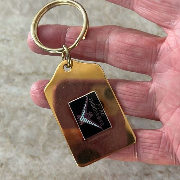 Brass Thunderbird Keychain - Picture 2 of 5